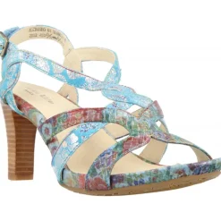 Sandales|Talons*Laura Vita Alcbaneo 01 Turquoise